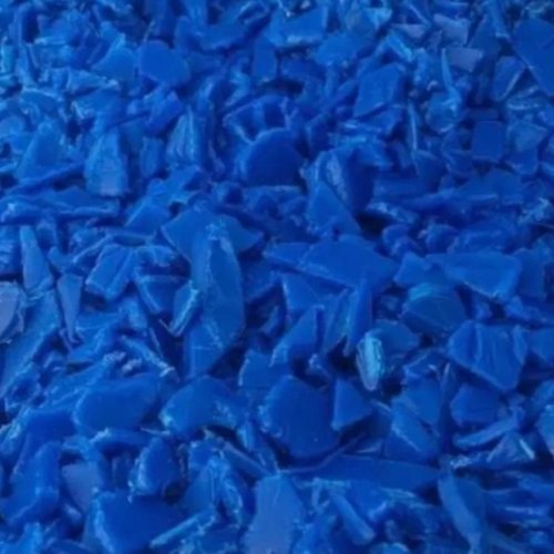 HDPE Blue Drum Hot Washed Regrind