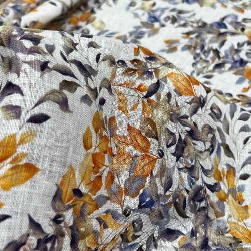 Digital Print Linen Fabric