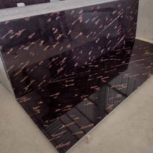 Fish Brown Granite Slab