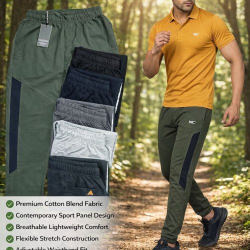 Men Casual Hosiery Jogger Pant
