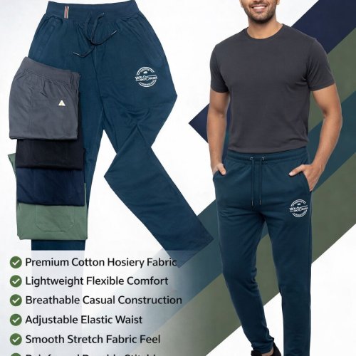 Men Cotton Hosiery Pyjama