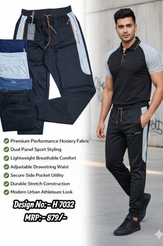 Slim Fit Track Hosiery Jogger Pant