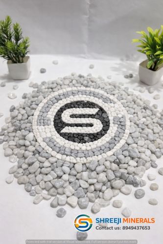 White Marble Pebbles