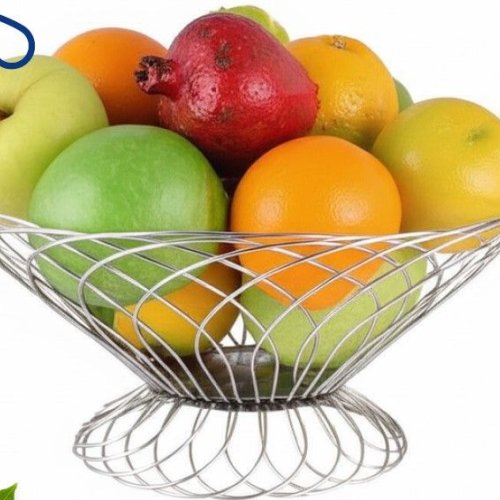 Stainless Steel Stylish Fruit Basket