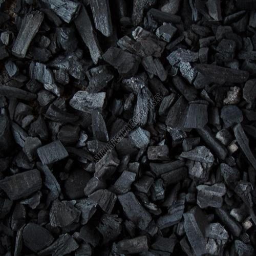 Black Charcoal Lumps