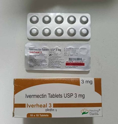Iverheal 3mg Ivermectin Tablet