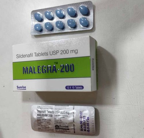 Malegra 200mg Sildenafil Tablet