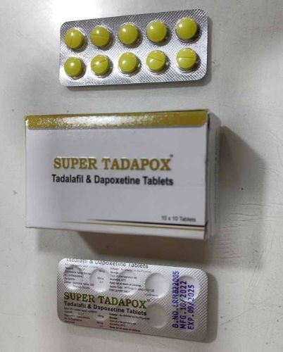Super Tadapox Tadalafil Dapoxetine Tablet
