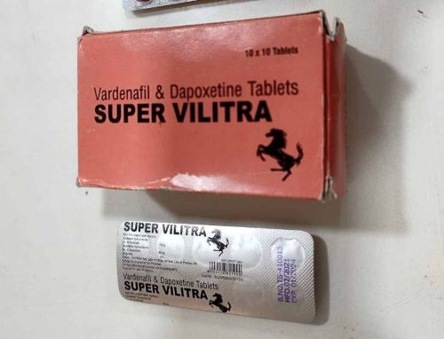 Super Vilitra Vardenafil Dapoxetine Tablet