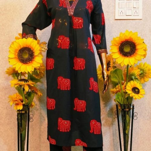 Ladies Black Suit