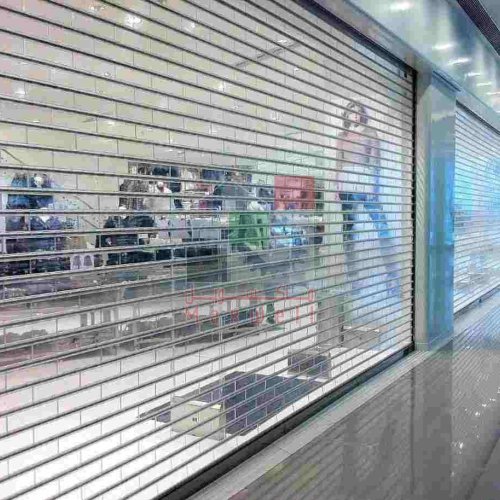 Clear Polycarbonate Shopping Mall Rolling Shutter