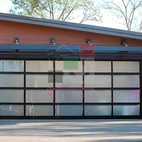 Framed Glass Garage Door