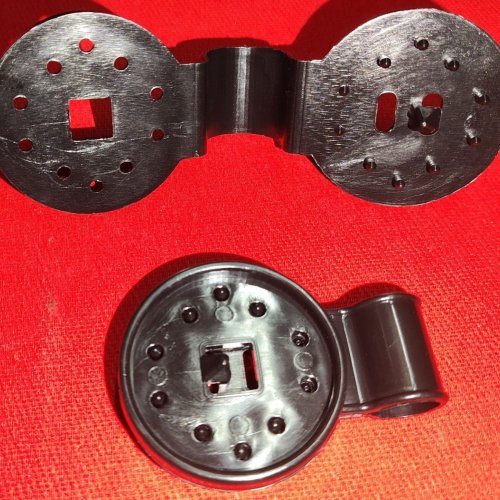 Black Nylon Shade Net Clip