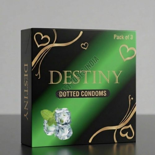 Destiny Mint Dotted Condom