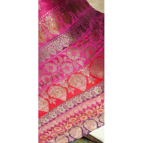 Ladies Banarasi Silk Kanjivaram Designer Fabric