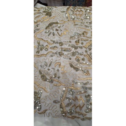 Ladies Georgette Party Wear Gown Fabric