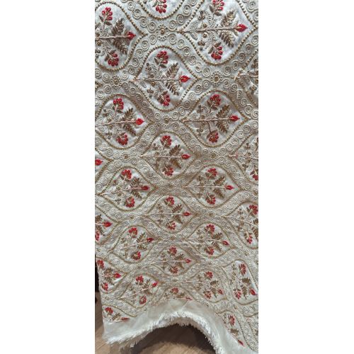 Ladies Premium Raw Silk Sherwani Fabric
