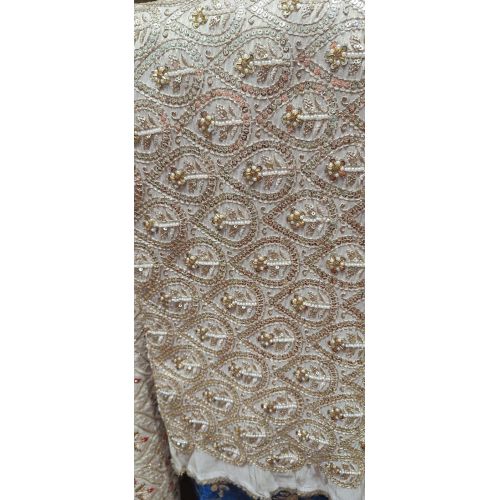 Ladies Tissue Silk Allover Butti Fabric