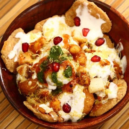 Delicious Street Style Dahi Papdi Snack