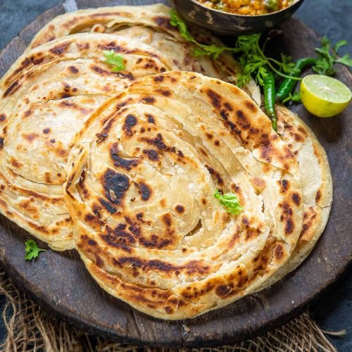 Frozen Layered Lachha Paratha