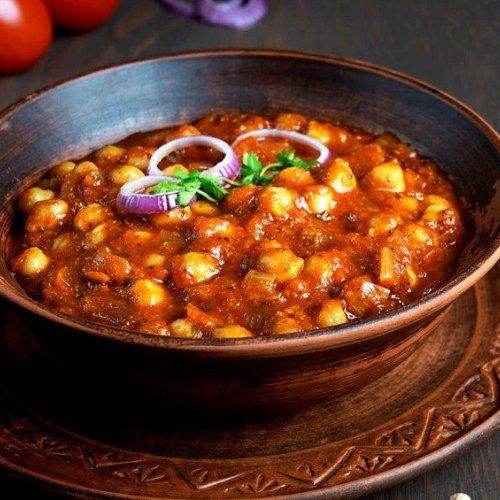 Spicy Homestyle Chana Masala Curry