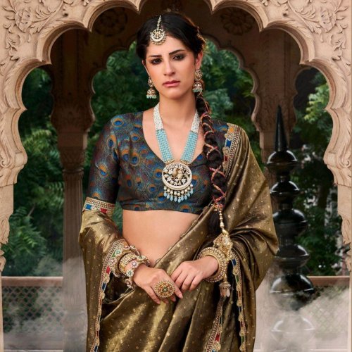 Ladies Lightweight Pure Tussar Silk Saree