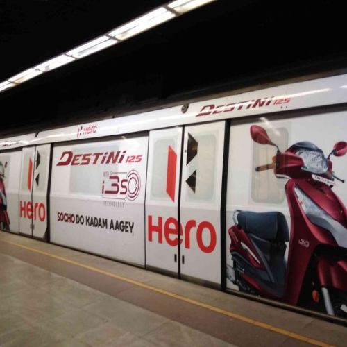 Delhi Metro Advertising Services