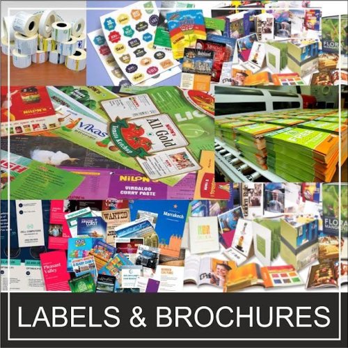 Labels and Brochures Printing Services