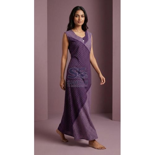 Ladies Premium Printed Cotton Nighty