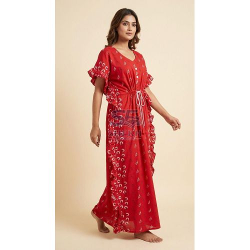 Ladies Soft Touch Printed Cotton Nighty