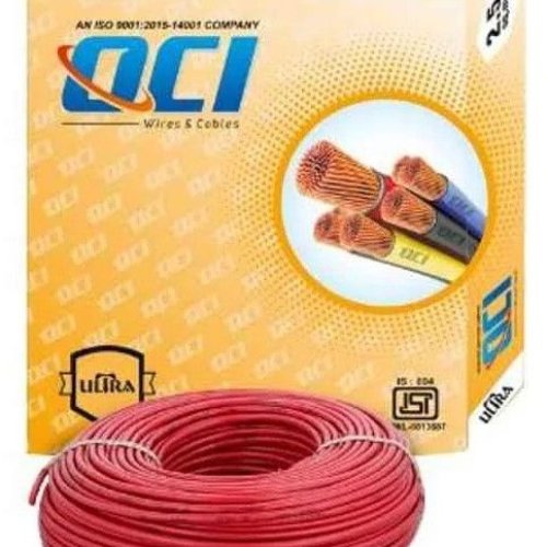 1.5 Sqmm 90m Oci Red Multi Strand Wire