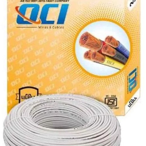 1.5 Sqmm 90m Oci White Multi Strand Wire