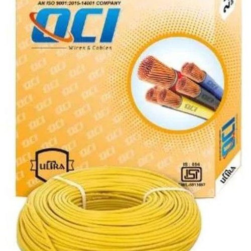 1 Sqmm 90m Oci Yellow Multi Strand Wire