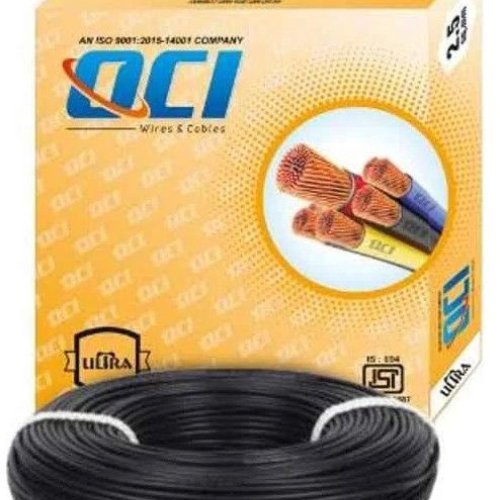 6 Sqmm 90m Oci Black Multi Strand Wire 6 Sqmm 90m Oci Black Multi Strand Wire
