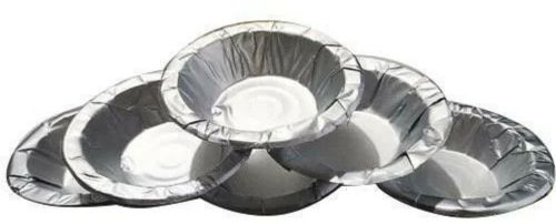 6 Inch Disposable Silver Paper Dona
