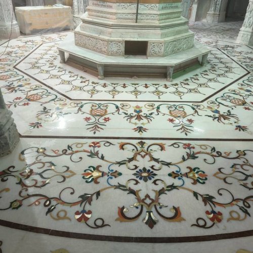 Marble Inlay Flooring Service