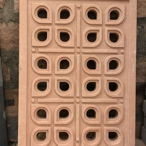 Pink Sandstone Jali