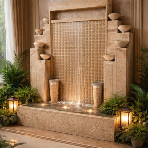Sandstone Fountain