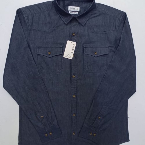 Boys Stylish Black Cotton Shirt