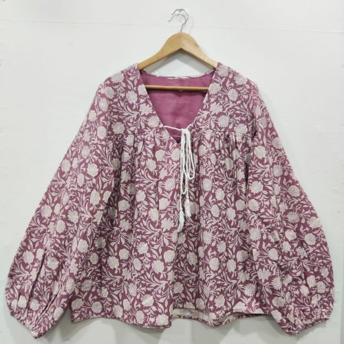 Ladies Comfortable Cotton Printed Short Kurti