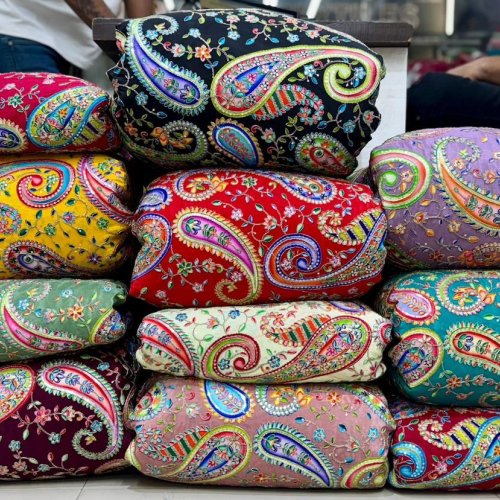 Viscose Printed Natural Crepe Fabric