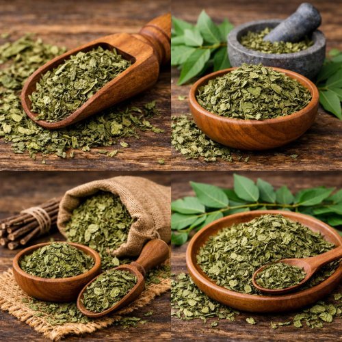 Dried Neem Leaves