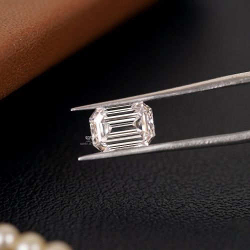 Emerald Cut Lab Grown Diamond