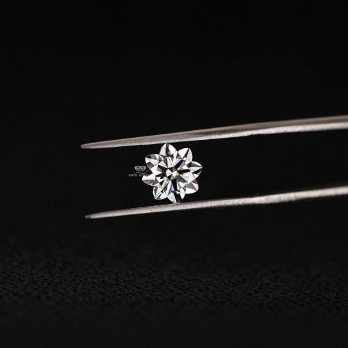 Flower Cut Lab Grown Diamond