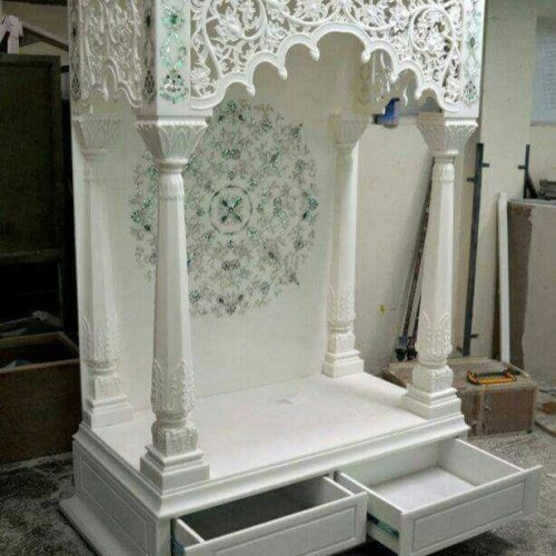 Inlay White Marble Temple