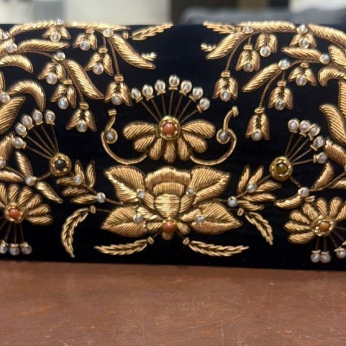 Zardozi Wedding Embroidered Clutch Purse