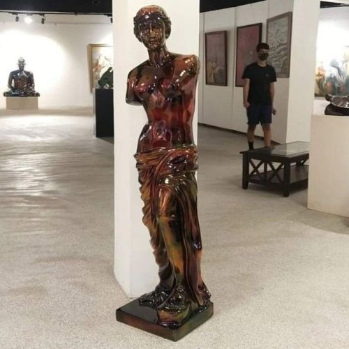 Fiberglass Venus Sculpture