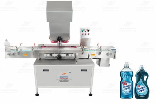 Automatic Linear Belt Type Screw Cap Sealing Machine