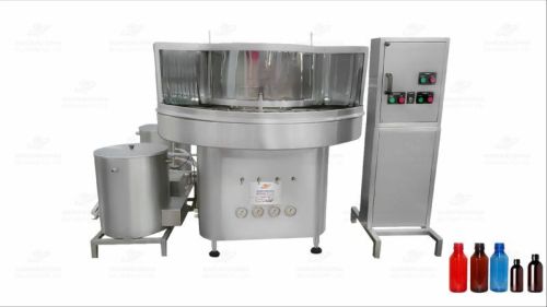 Automatic Rotary Bottle Washing Machine